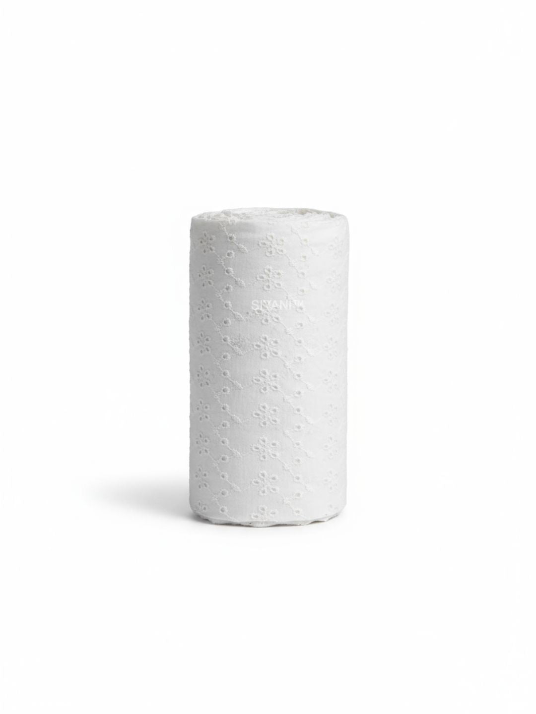 Mini Floral Eyelet Schiffli Embroidered fabric