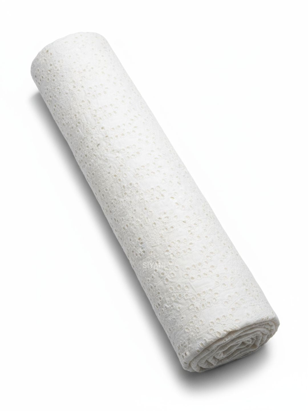 All-Over Flower Cutwork Embroidered Fabric