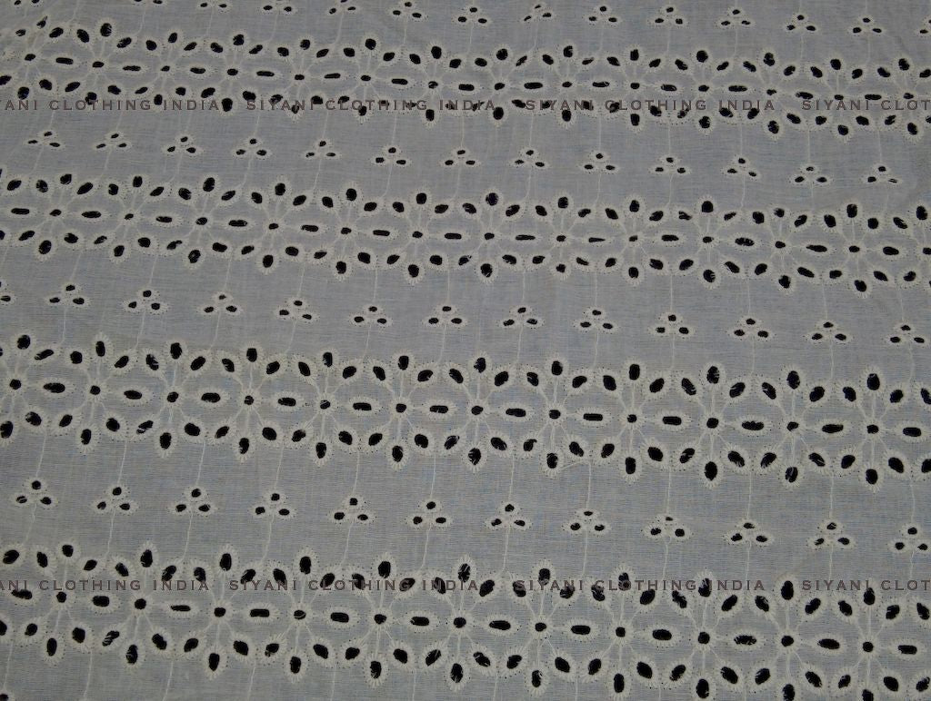 Kora Roshni – Scattered flower dots with light threadwork