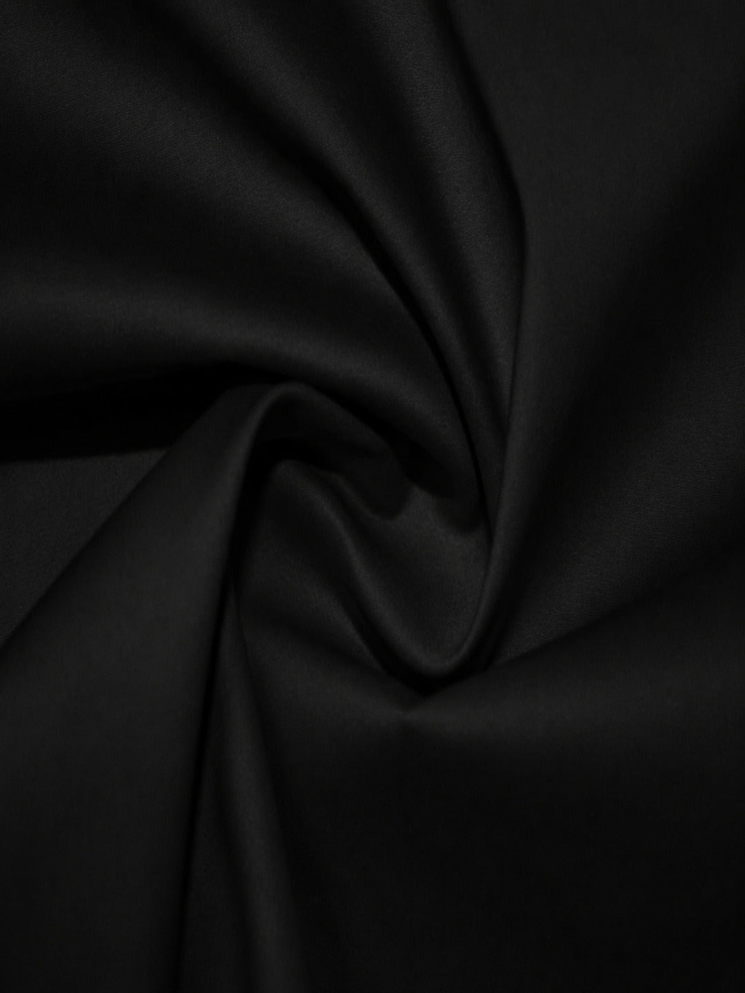Black Cotton Poplin Lycra Fabric