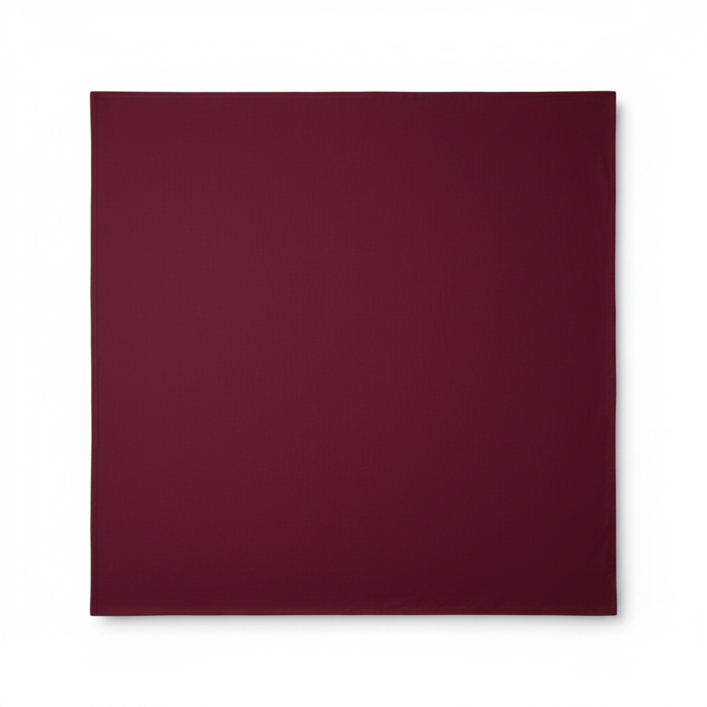 Berry maroon cotton poplin lycra fabric flat lay showing smooth fine weave texture