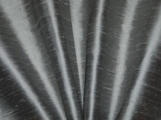 Silver Dupion Silk Fabric Siyani Clothing India