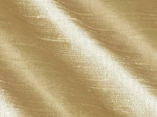 Dark Cream Dupion Silk Fabric Siyani Clothing India