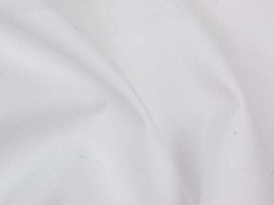 White Cotton Poplin Fabric Siyani Clothing India