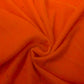 Orange Solid Velvet Fabric Siyani Clothing India