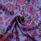 Siyani Pastel Multicolor Thread Embroidered Silk Fabric