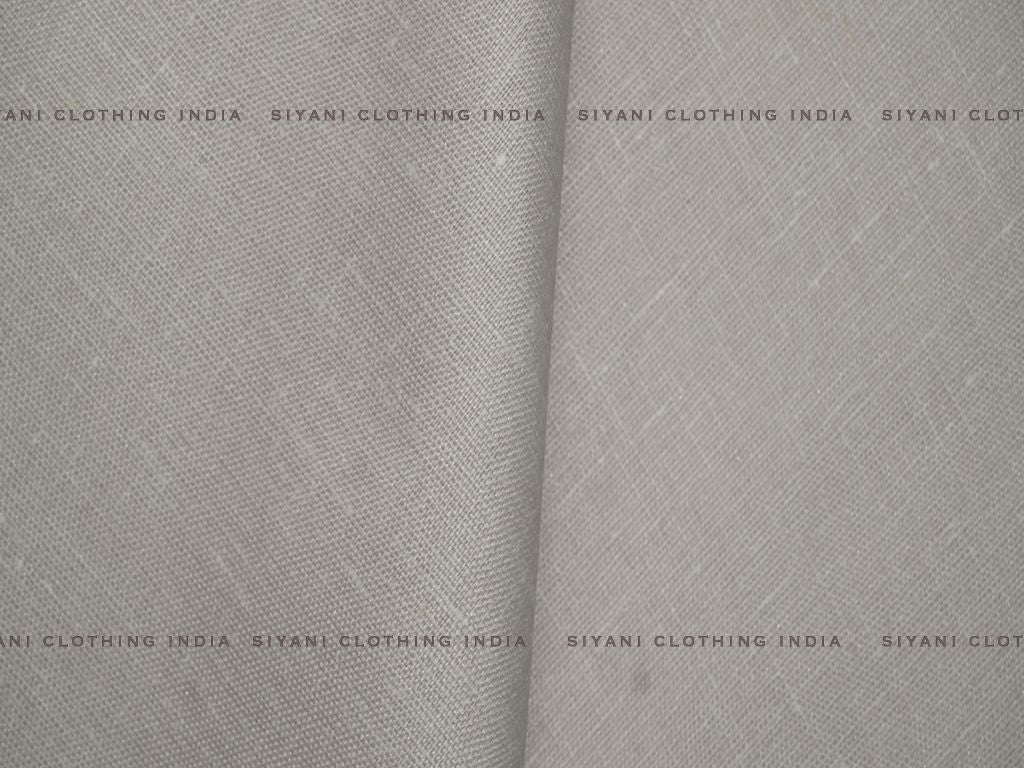 Beige Poly Cotton Fabric - Siyani Clothing India