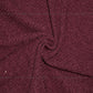 Siyani Dark Maroon Woven Wool Fabric
