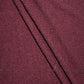 Dark Maroon Woven Wool Fabric - Siyani Clothing India
