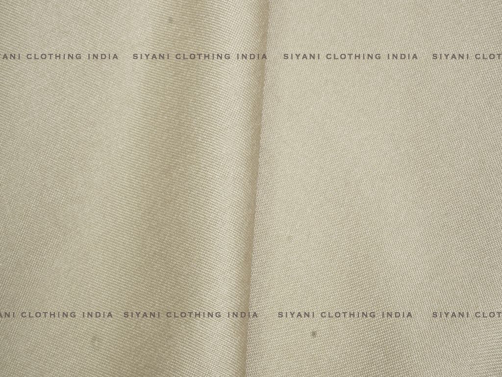 Cream Cotton Spun Fabric - Siyani Clothing India