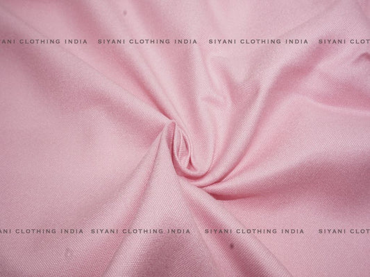 Siyani Baby Pink Cotton Spun Fabric