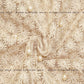 Siyani Golden Thread And Pearl Embroidered Net Fabric