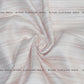 Siyani Pink Stripes Pattern Cotton Lurex Fabric