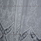White Poly Cotton Border Cutwork Schiffli Embroidered Fabric - Siyani Clothing India