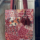 Siyani Maroon Batik Design Handmade Sling Bag
