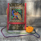 Siyani Brown Thread Embroidered Handmade Tote Bag