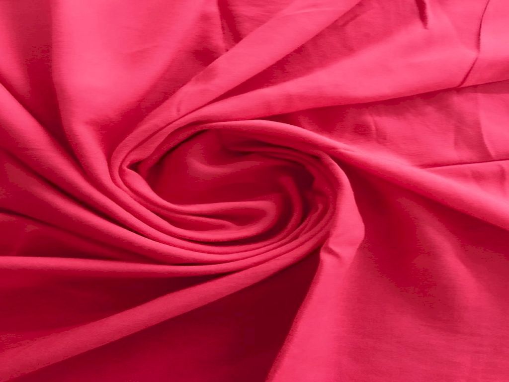 Hot Pink Rayon Fabric