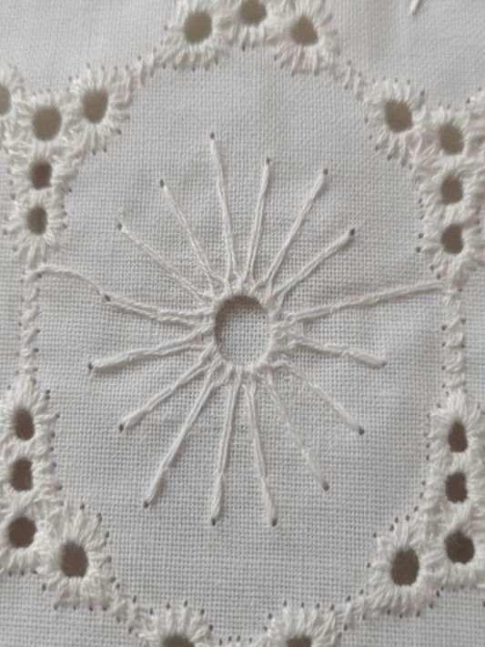 Floral pattern Schiffli Embroidery  Fabric
