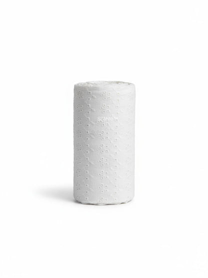 Mini Floral Eyelet Schiffli Embroidered fabric