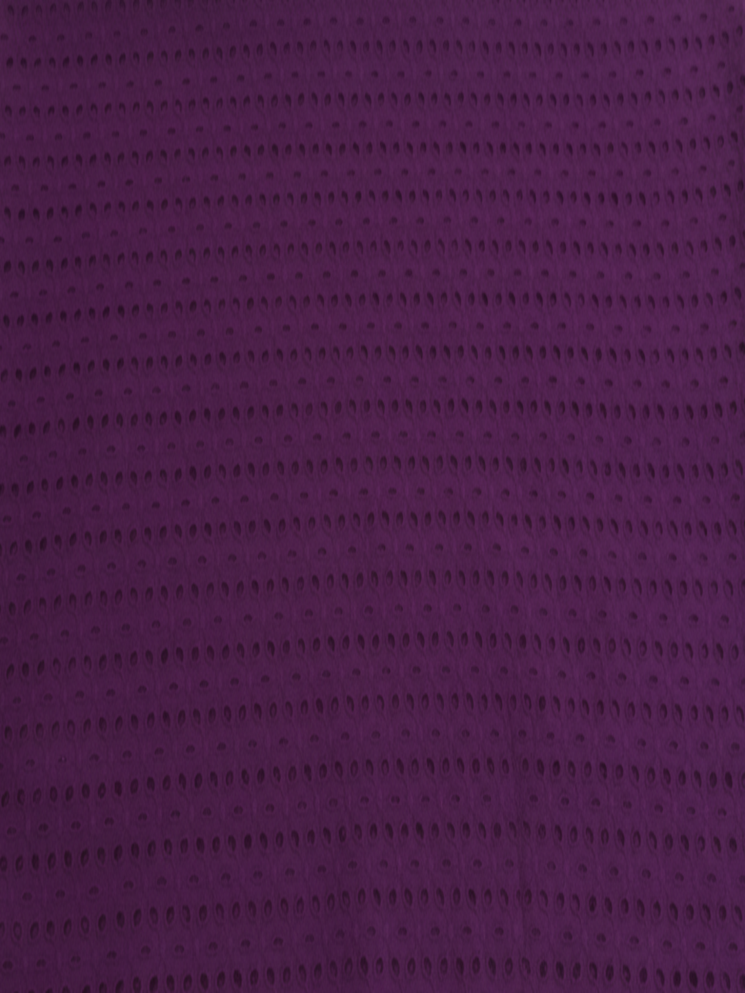 Wine six hole schiffli embroidered fabric