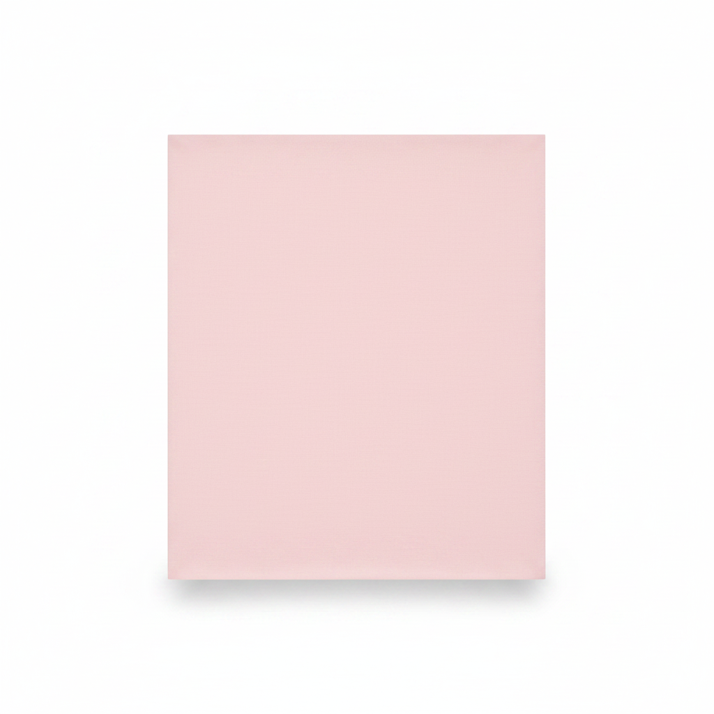 Pink cotton poplin lycra fabric flat lay showing smooth fine weave texture