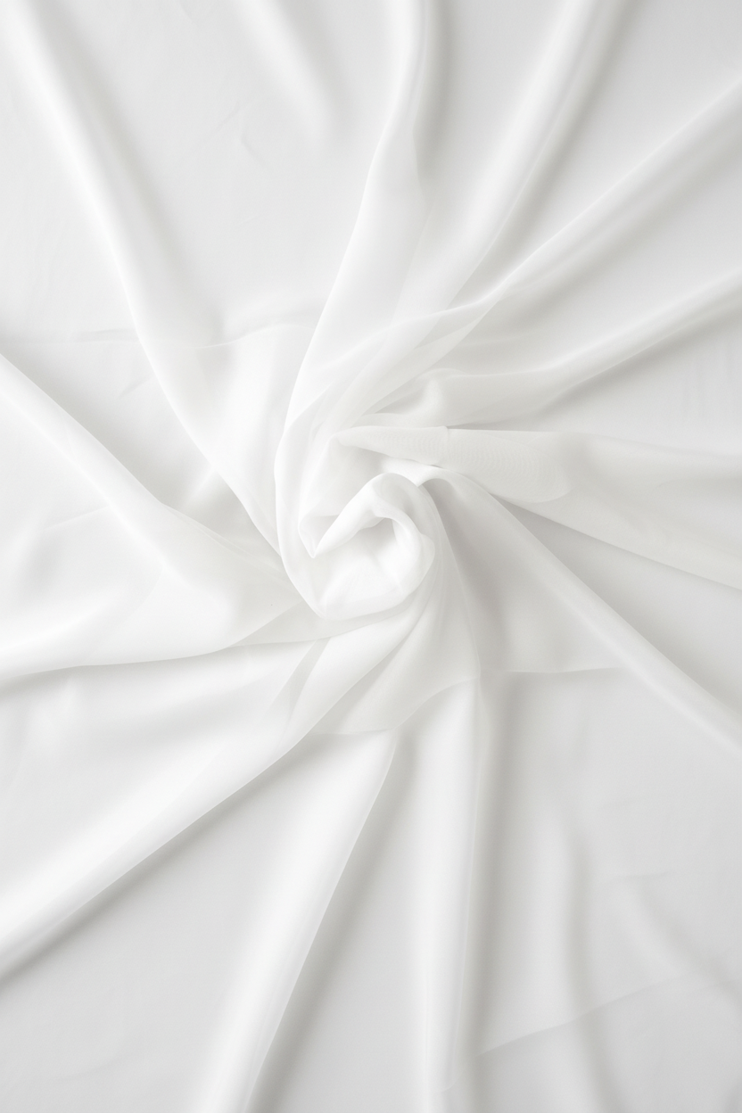Dyeable Cotton Silk Blend Fabric – Twill Fold Hero Shot