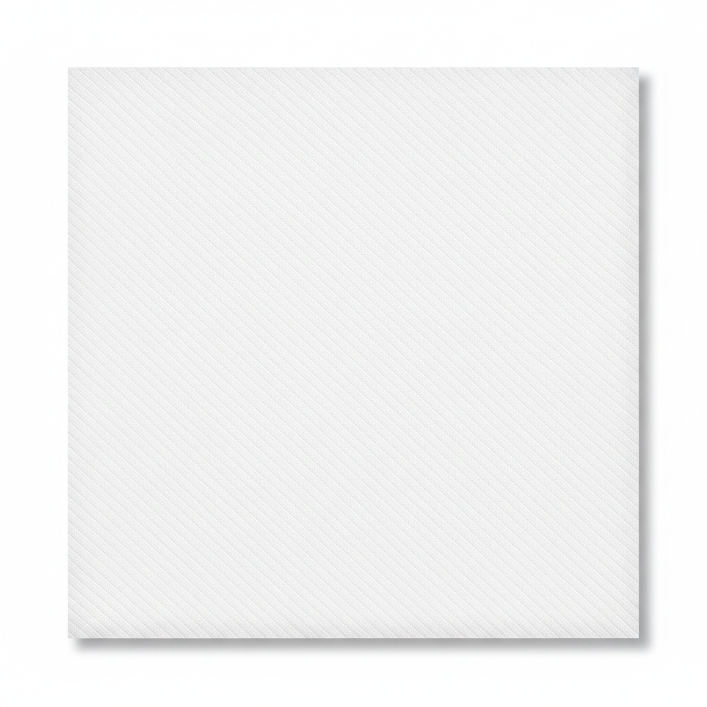Neel white cotton slub lycra fabric laid flat showing diagonal ribbed weave texture