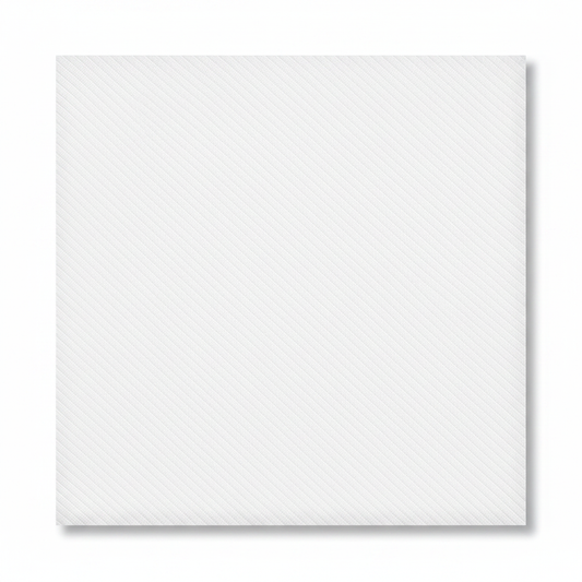 Neel white cotton slub lycra fabric laid flat showing diagonal ribbed weave texture