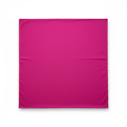 Magenta cotton poplin lycra fabric flat lay showing smooth fine weave texture