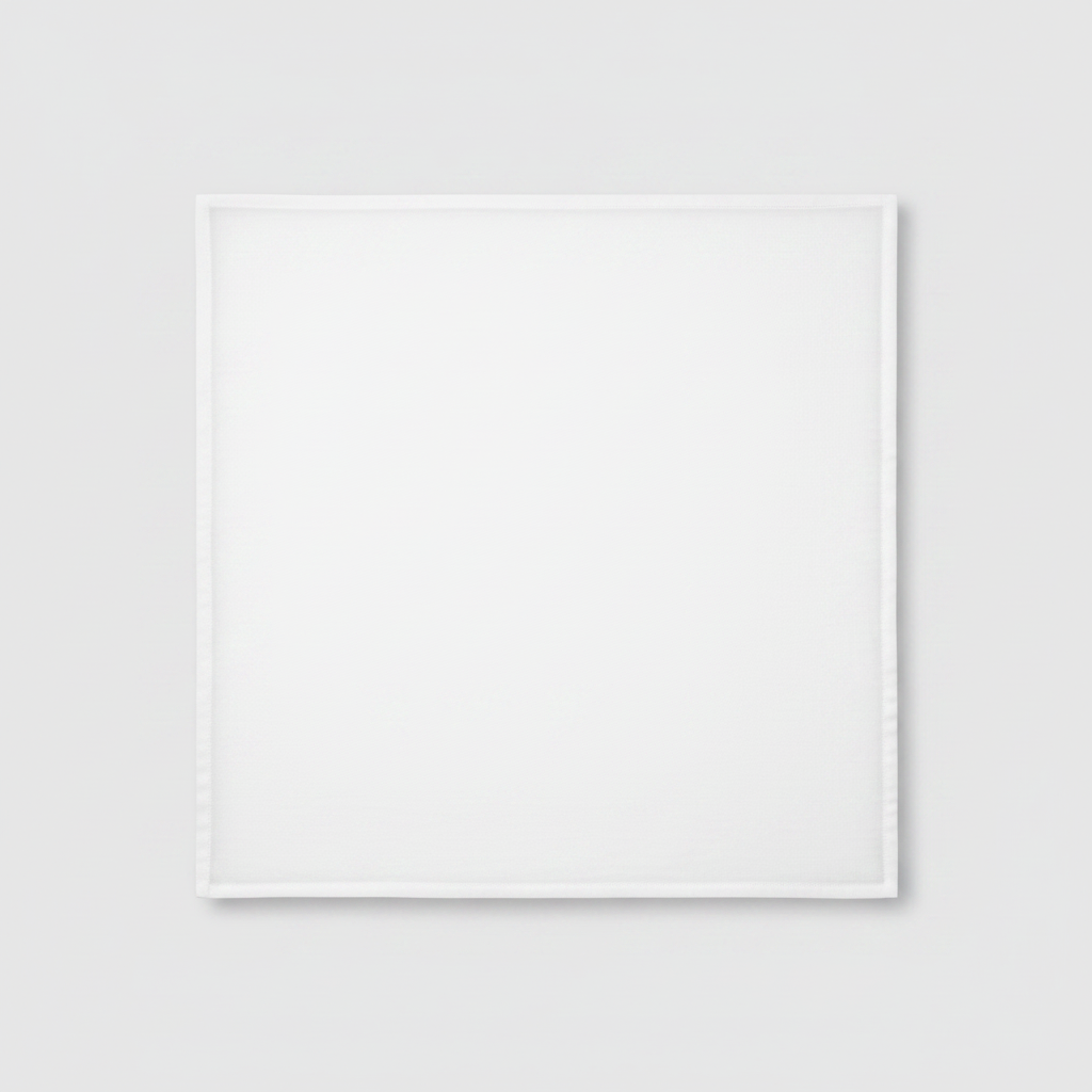 Snow white cotton poplin lycra fabric flat lay showing smooth fine weave texture