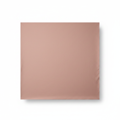 Rose gold cotton poplin lycra fabric flat lay showing smooth fine weave texture