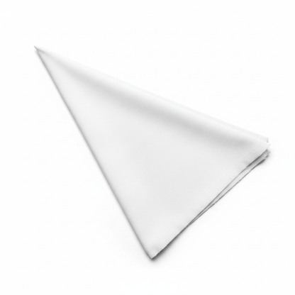 Neel white cotton slub lycra fabric diagonal fold hero shot showing drape and stretch