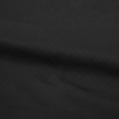 Black Jam Cotton Fabric – Macro Texture
