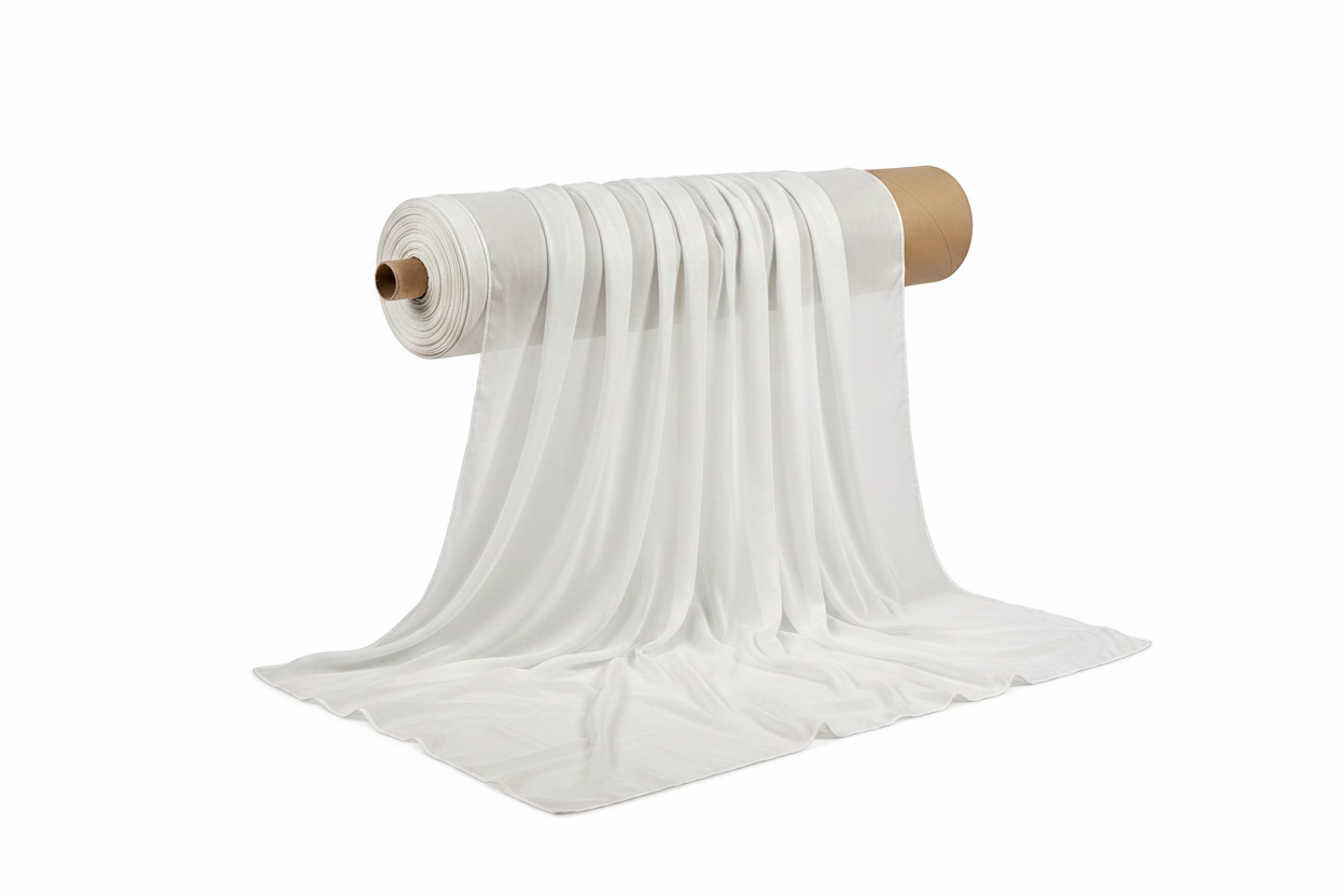 Dyeable Cotton Silk Blend Fabric – 20 Metre Fabric Thaan