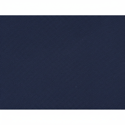 Extreme macro close-up of royal blue jam cotton fabric showing ribbed twill weave structure and thread detail