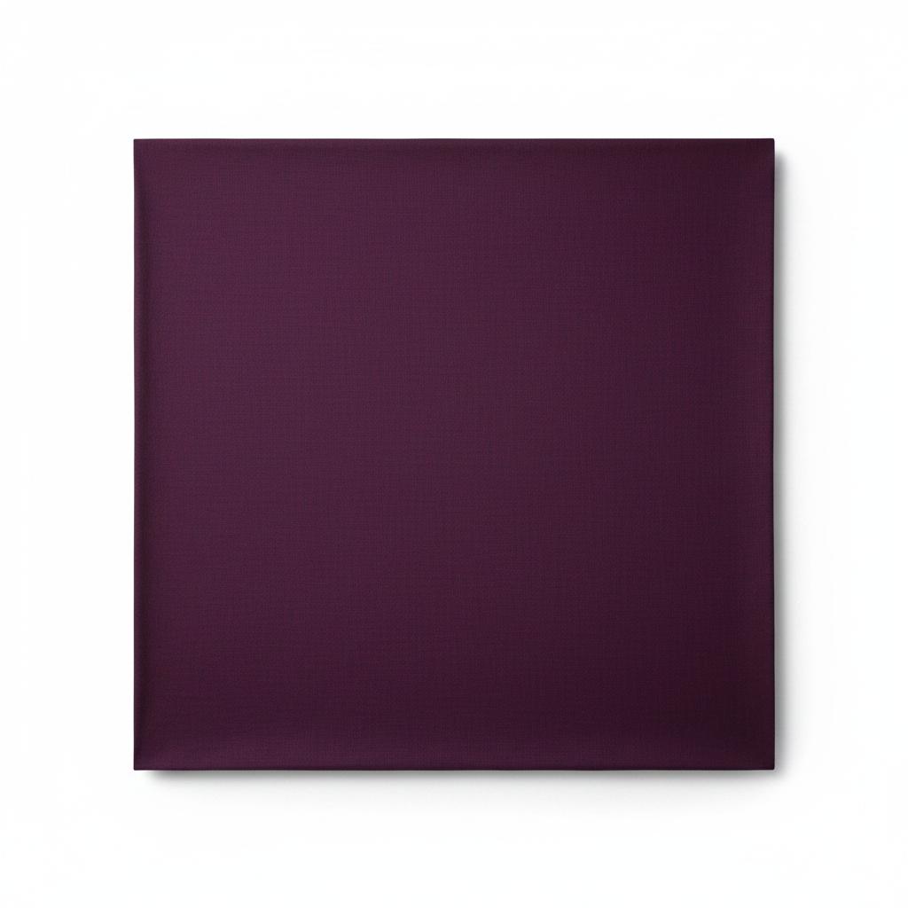 Wine cotton poplin lycra fabric flat lay showing smooth fine weave texture