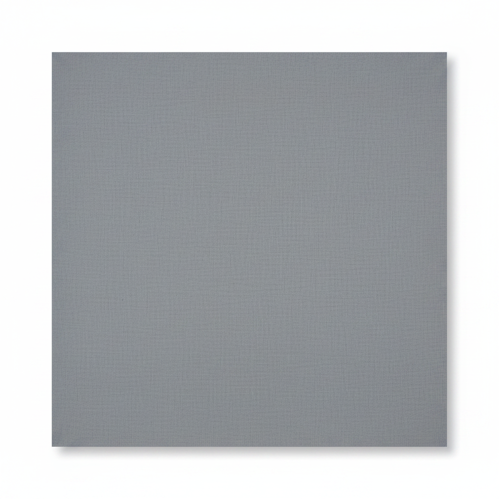 Dolphin grey cotton poplin lycra fabric flat lay showing smooth fine weave texture