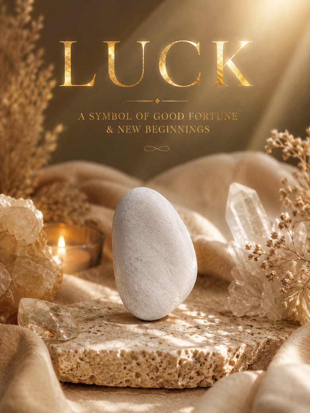 Luck Stone – Symbol of Good Fortune & New Beginnings