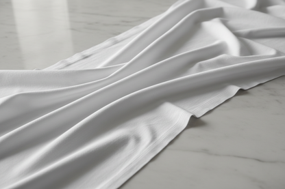White Cotton Flex – Drape