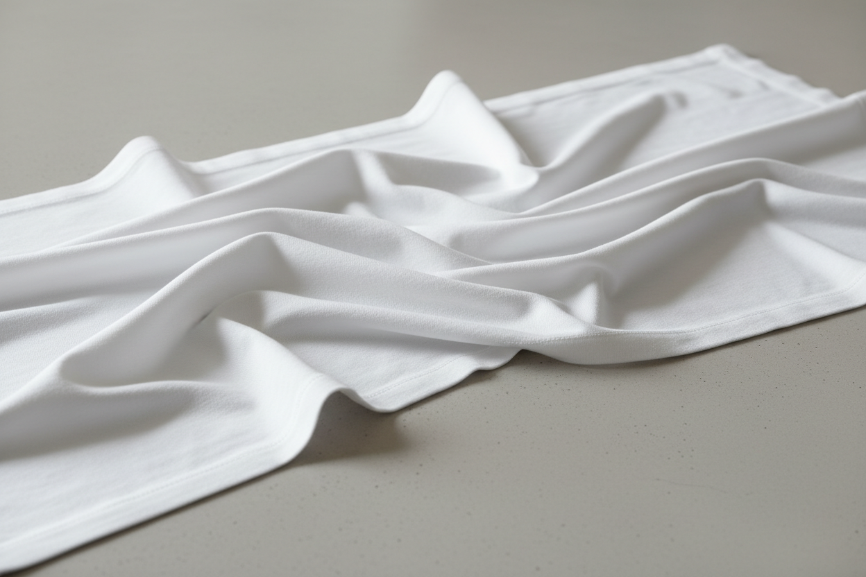 White Cotton Flex – Folds