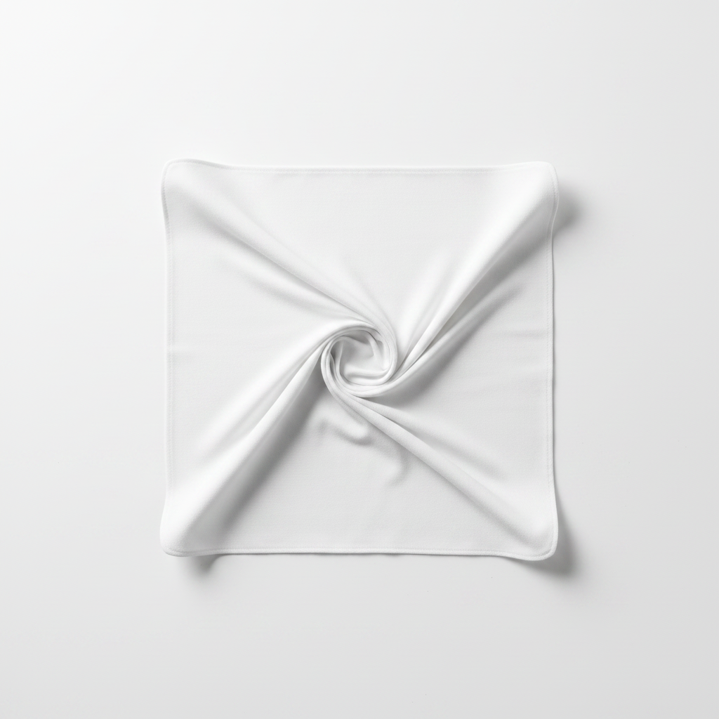 White Swirl Fold