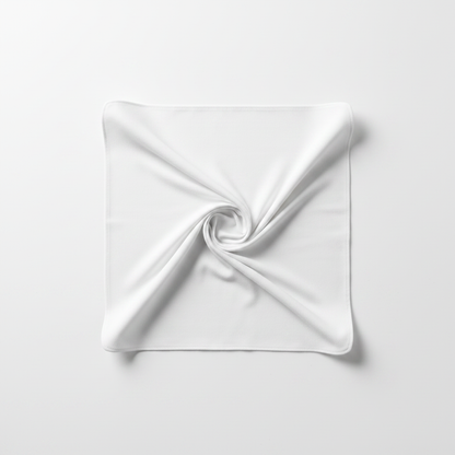 White Swirl Fold