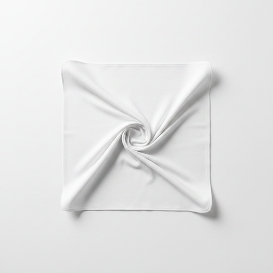 White Swirl Fold