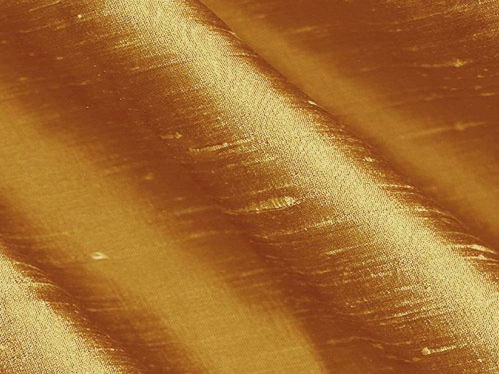 Golden Dupion Silk Fabric Siyani Clothing India