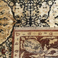 Golden & Maroon Traditional Design Hand Knotted Carpet - Siyani Clothing India