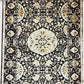 Siyani Black Traditional Design Hand Knotted Carpet
