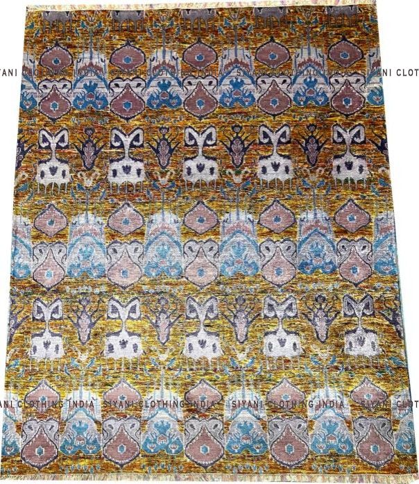 Siyani Multicolor Floral Design Hand Knotted Carpet