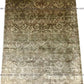 Siyani Dark Ivory Traditional Pattern Hand Knotted Carpet