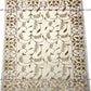Siyani White Floral Pattern Hand Knotted Carpet