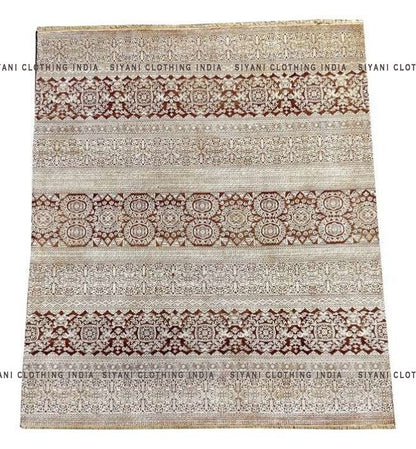 Siyani Dark Sand Hand Knotted Carpet